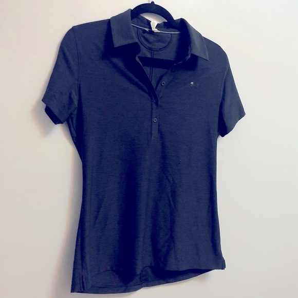 Under Armour Grey/Charcoal Polo - Picture 3 of 6